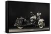 2005 Harley Davidson Soft Tail Springer-S. Clay-Framed Stretched Canvas