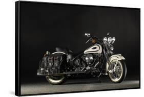2005 Harley Davidson Soft Tail Springer-S. Clay-Framed Stretched Canvas