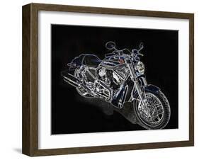 2005 Harley Davidson VRSCR Street Rod-null-Framed Photographic Print