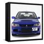 2005 Mitsubishi Evo 9 FQ340-null-Framed Stretched Canvas