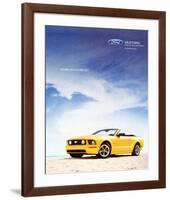 2005 Mustang-Work in a Cubicle-null-Framed Art Print