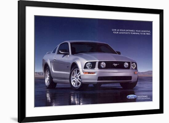 2005 Mustang - Your Untamed-null-Framed Premium Giclee Print