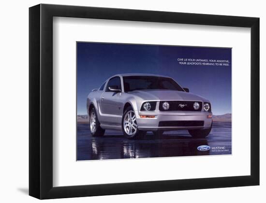 2005 Mustang - Your Untamed-null-Framed Art Print