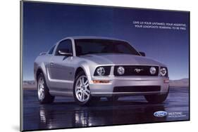 2005 Mustang - Your Untamed-null-Mounted Art Print