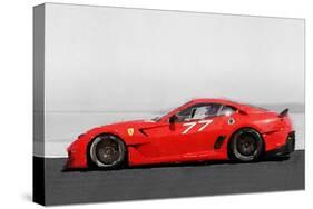 2006 Ferrari 599 GTB Fiorano Watercolor-NaxArt-Stretched Canvas