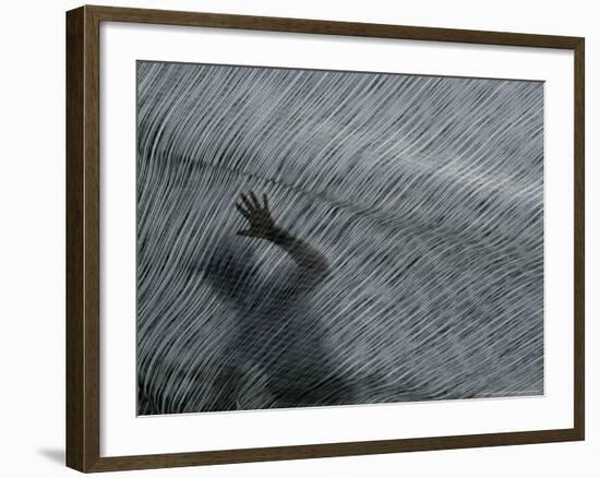 2007 America's Cup Sailing, Valencia, Spain-Bernat Armangue-Framed Photographic Print