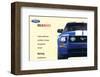 2007 Mustang-Offers 300 Horses-null-Framed Premium Giclee Print