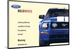 2007 Mustang-Offers 300 Horses-null-Mounted Premium Giclee Print