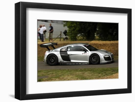 2009 Audi R8 LMS at 2009 Goodwood Festival of speed-null-Framed Photographic Print