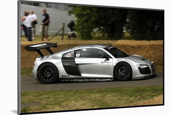 2009 Audi R8 LMS at 2009 Goodwood Festival of speed-null-Mounted Photographic Print