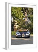 2009 Bugatti Veyron Sang Bleu-null-Framed Photographic Print