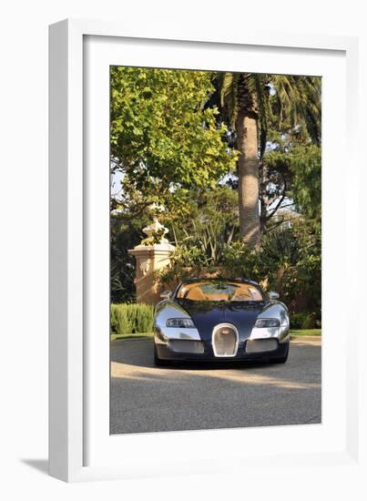 2009 Bugatti Veyron Sang Bleu-null-Framed Photographic Print