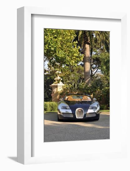 2009 Bugatti Veyron Sang Bleu-null-Framed Photographic Print