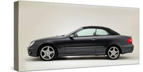 2009 Mercedes Benz CLK Cabriolet-null-Stretched Canvas