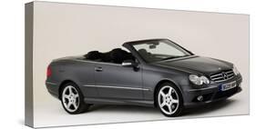 2009 Mercedes Benz CLK Cabriolet-null-Stretched Canvas