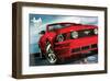 2009 Mustang-Rush to Drive One-null-Framed Art Print