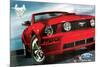 2009 Mustang-Rush to Drive One-null-Mounted Art Print