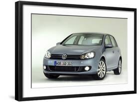 2009 VW Golf Mk6-null-Framed Photographic Print