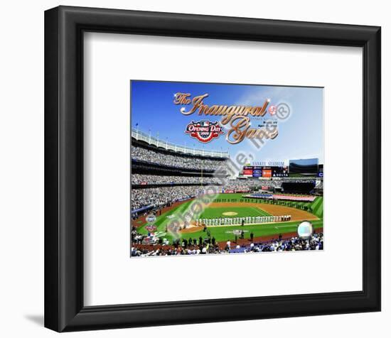 2009 Yankee Stadium Inaugural Season-null-Framed Photographic Print