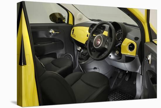 2010 Fiat 500-null-Stretched Canvas