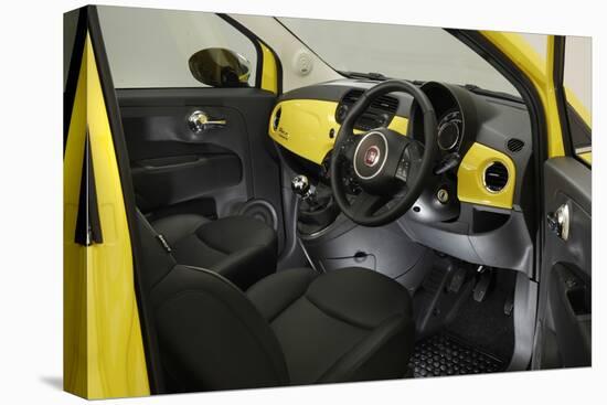 2010 Fiat 500-null-Stretched Canvas