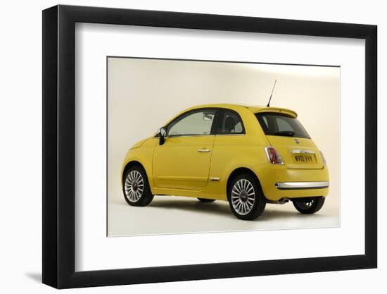 2010 Fiat 500-null-Framed Photographic Print