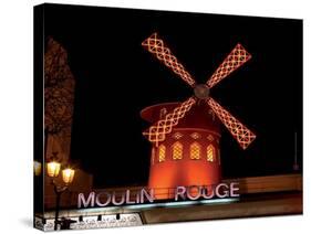 2010 Moulin at night-null-Stretched Canvas