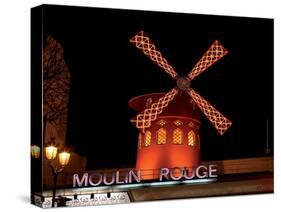 2010 Moulin at night-null-Stretched Canvas