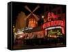 2010 Moulin Rouge at night-null-Framed Stretched Canvas