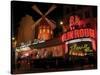 2010 Moulin Rouge at night-null-Stretched Canvas