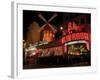 2010 Moulin Rouge at night-null-Framed Photographic Print