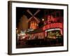 2010 Moulin Rouge at night-null-Framed Photographic Print