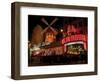 2010 Moulin Rouge at night-null-Framed Photographic Print