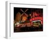 2010 Moulin Rouge at night-null-Framed Photographic Print