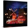 2010 Moulin Rouge full moon-null-Stretched Canvas