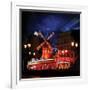 2010 Moulin Rouge full moon-null-Framed Photographic Print