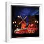 2010 Moulin Rouge full moon-null-Framed Photographic Print