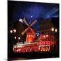 2010 Moulin Rouge full moon-null-Mounted Photographic Print