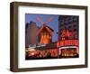 2010 Moulin Rouge night fall-null-Framed Photographic Print