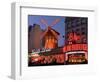 2010 Moulin Rouge night fall-null-Framed Photographic Print