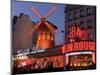 2010 Moulin Rouge night fall-null-Mounted Photographic Print