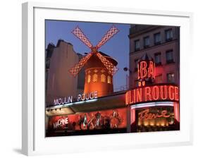 2010 Moulin Rouge night fall-null-Framed Photographic Print