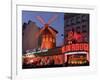 2010 Moulin Rouge night fall-null-Framed Photographic Print