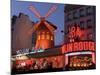 2010 Moulin Rouge night fall-null-Mounted Photographic Print