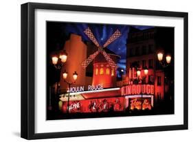 2010 Moulin Rouge twinkling stars-null-Framed Giclee Print