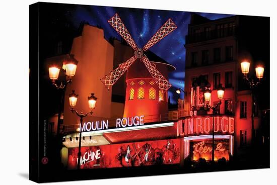 2010 Moulin Rouge twinkling stars-null-Stretched Canvas