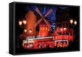 2010 Moulin Rouge twinkling stars-null-Framed Stretched Canvas