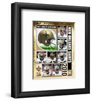 2010 New Orlenas Saints Team Composite-null-Framed Photographic Print