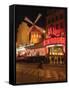 2010 Place Blanche Moulin Rouge-null-Framed Stretched Canvas