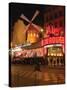 2010 Place Blanche Moulin Rouge-null-Stretched Canvas